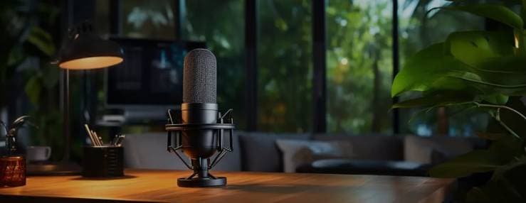 a microphone